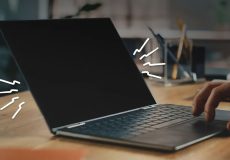 چرا صفحه لپ تاپم سیاه شده؟